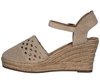 CUÑA ESPARTO ALEGRIA BEIGE