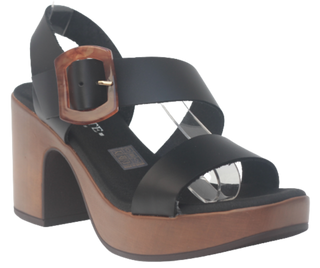 SANDALIA TACON BIMBA NEGRO