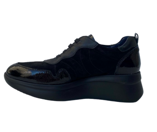 ZAPATO COMODO CALLAGHAN LISA  ROCK NEGRO