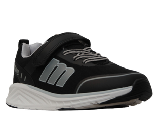 ZAPATILLA DEPORTIVA MUSTANG 48825V MESH NEGRO/LYCRA GRIS CLARO
