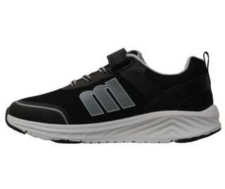 ZAPATILLA DEPORTIVA MUSTANG 48825V MESH NEGRO/LYCRA GRIS CLARO