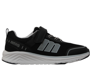 ZAPATILLA DEPORTIVA MUSTANG 48825V MESH NEGRO/LYCRA GRIS CLARO