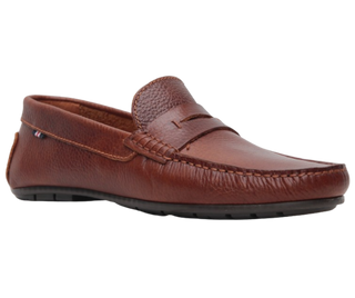 MOCASIN DE VESTIR VALENTIN COÑAC