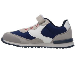 ZAPATILLA DEPORTIVA MUSTANG  48801V MANTY GRIS/RUGAS AZUL