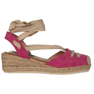 CUÑA ESPARTO CATALEYA FUCSIA