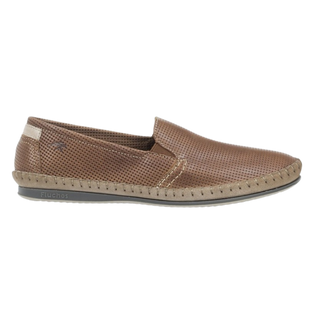 MOCASIN FLUCHOS F8674 SURF LUXE CUERO TAUPE PIEDRA
