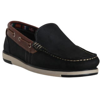 ZAPATO MOCASIN GUIDO PIEL MARINO