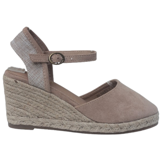 CUÑA DE ESPARTO ANDALUCIA BEIGE TEXTIL