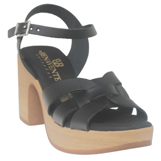 SANDALIA TACON INDARA NEGRO