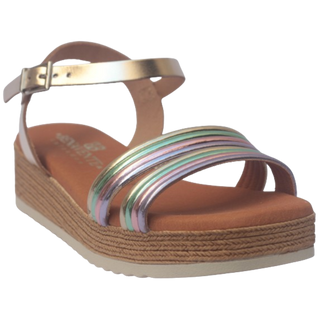 SANDALIA PLATAFORMA ARES CHAMPANG COMBI