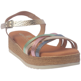 SANDALIA PLATAFORMA LISI CHAMPANG COMBI