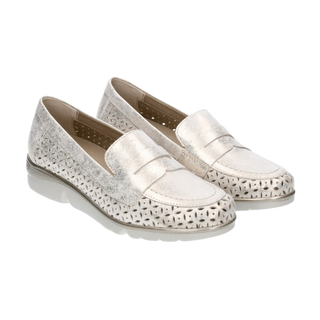 MOCASIN ELIDA PITILLOS PLATA