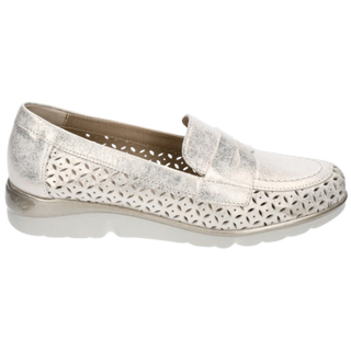 MOCASIN ELIDA PITILLOS PLATA