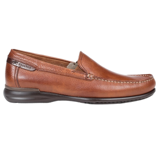 MOCASIN FLUCHOS TORNADO CUERO TABACO