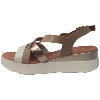 SANDALIA LEIA DUNA TAUPE PLATAFORMA