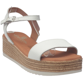 SANDALIA PLATAFORMA SANA BLANCO