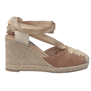 CUÑA ESPARTO CANTAR PLANTILLA MEMORY FOAM CAMEL