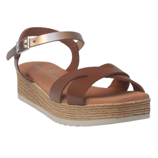 SANDALIA PLATAFORMA REMEI ROBLE