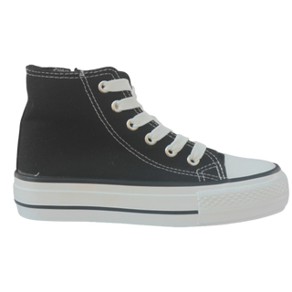 ZAPATILLA DEPORTIVA ZULEN NEGRA LONA