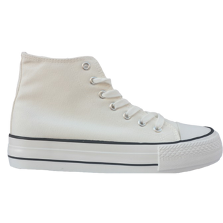 ZAPATILLA DEPORTIVA ZULEN BLANCA LONA