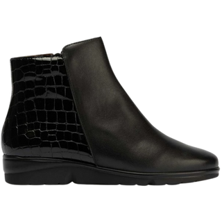 BOTIN PIEL AINA 10004 PITILLOS NEGRO