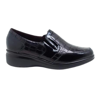 MOCASIN PIEL IRIA 10024 PITILLOS NEGRO
