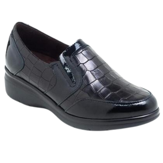 MOCASIN PIEL IRIA 10024 PITILLOS NEGRO