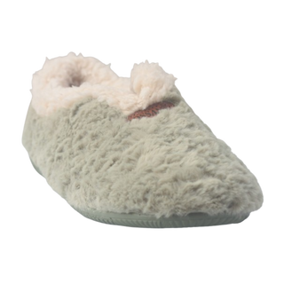 ZAPATILLA PARA EL HOGAR CERRADA NUBES KAKI