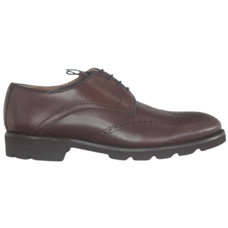 ZAPATO FERMIN PIEL BLUCHER MARRON