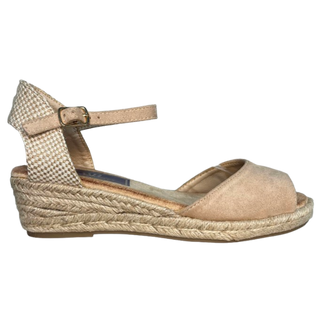 CUÑA DE ESPARTO LENA BEIGE PLANTILLA MEMORY FOAM