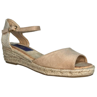 CUÑA DE ESPARTO LENA BEIGE PLANTILLA MEMORY FOAM