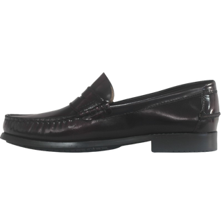 ZAPATO MOCASÍN MARCA BENAVENTE ANTIFAZ PISO GOMA BURDEOS - BENAVENTE
