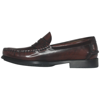 ZAPATO MOCASÍN MARCA BENAVENTE ANTIFAZ PISO GOMA CUERO