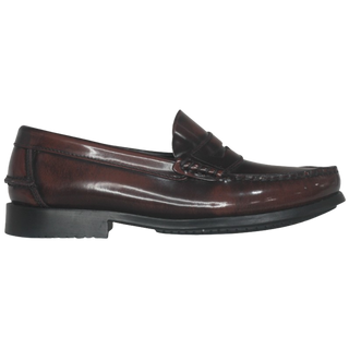 ZAPATO MOCASÍN MARCA BENAVENTE ANTIFAZ PISO GOMA CUERO