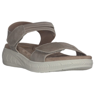 SANDALIA CUÑA LUNA BEIGE