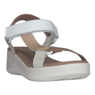 SANDALIA PLATAFORMA MILIA  TAUPE COMBI