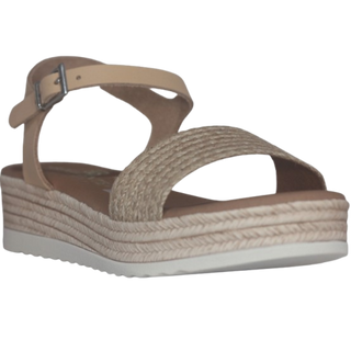 SANDALIA PLATAFORMA MACARENA CAMEL COMBI