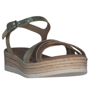 SANDALIA PLATAFORMA ALLA PLATINO COMBI