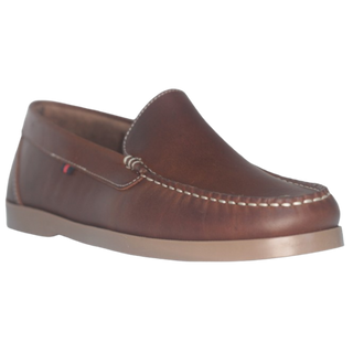 NÁUTICO DE PIEL DORIAN PULL UP CAMEL