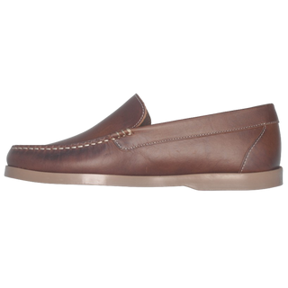 NÁUTICO DE PIEL DORIAN PULL UP CAMEL