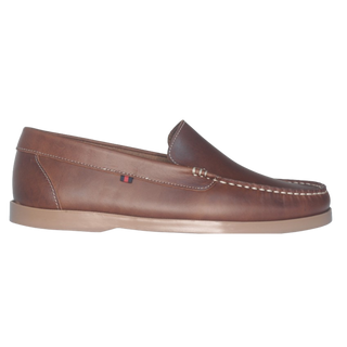 NÁUTICO DE PIEL DORIAN PULL UP CAMEL