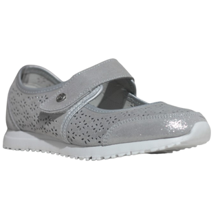 ZAPATO COMODO PIEL CONFORT BRISA PLATA