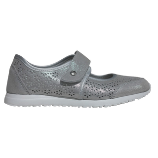 ZAPATO COMODO PIEL CONFORT BRISA PLATA