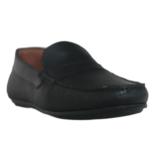 MOCASIL PIEL CERVINO PELE AZUL