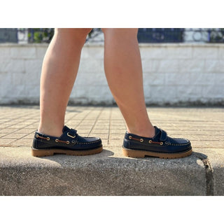 NAUTICO COLEGIAL TIMBER VELCRO MARINO