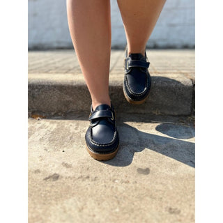 NAUTICO COLEGIAL TIMBER VELCRO MARINO