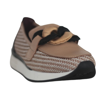 MOCASIN COMODO VANITY-011 ESPIGA BEIGE
