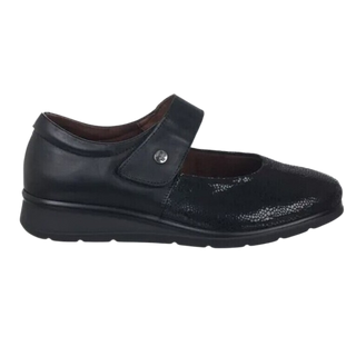 ZAPATOS COMODOS PITILLOS MERCEDES NEGRO 10712