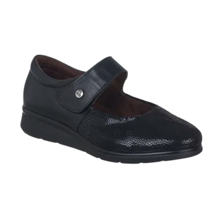 ZAPATOS COMODOS PITILLOS MERCEDES NEGRO 10712