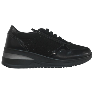ZAPATO COMODO DEPORTIVO GLACIAR NEGRO